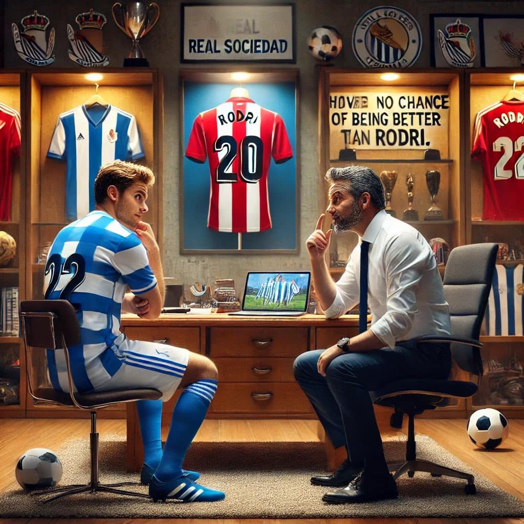 Zubi being convinced not to join Liverpool