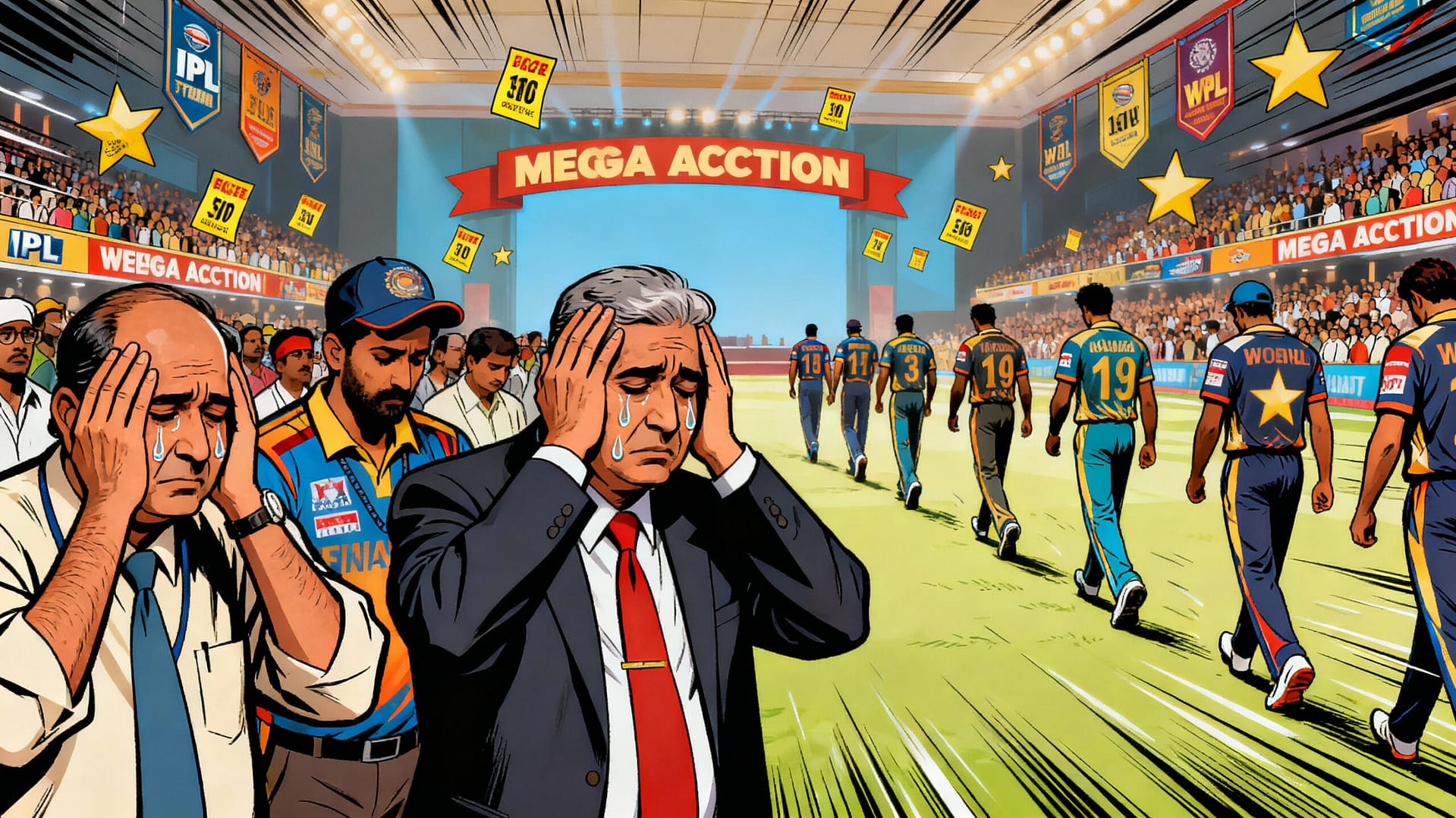 IPL & WPL Mega Auction Trauma